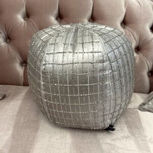 ELIE TAHARI EMBELLISHED ACCENT BALL PILLOW